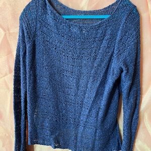 thin knit long sleeve